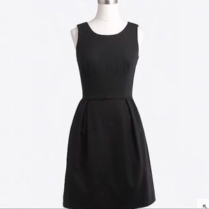 J. Crew Little Black Shift Dress Size 00 Wool